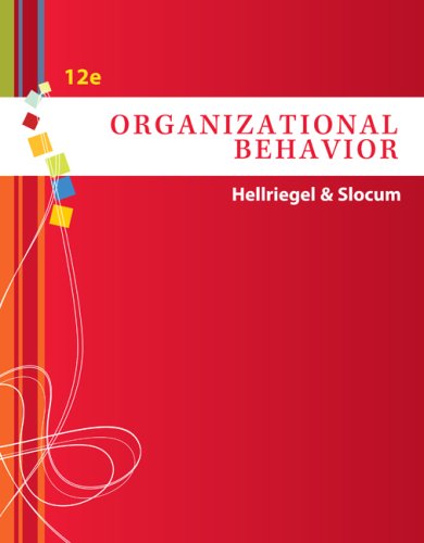 9780324578720: Organizational Behavior