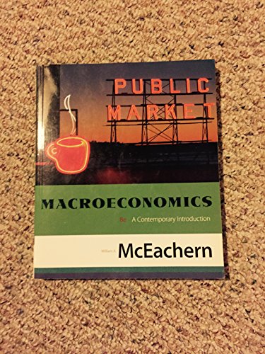 Stock image for Macroeconomics: A Contemporary Introduction, Eighth Edition for sale by SecondSale