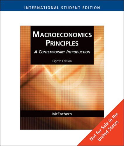Stock image for Macroeconomics: A Contemporary Introduction for sale by Mispah books