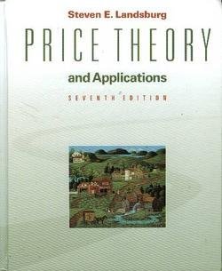 Stock image for Price Theory and Applications for sale by Better World Books