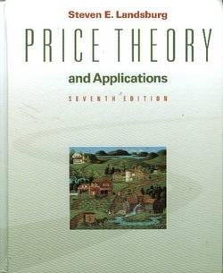 Stock image for Price Theory and Applications (Book Only) for sale by Wonder Book