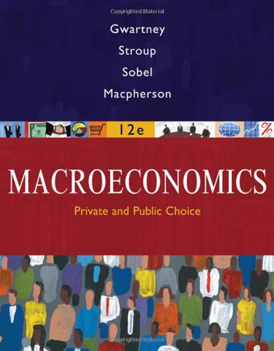 Imagen de archivo de Macroeconomics: Private and Public Choice a la venta por Wonder Book