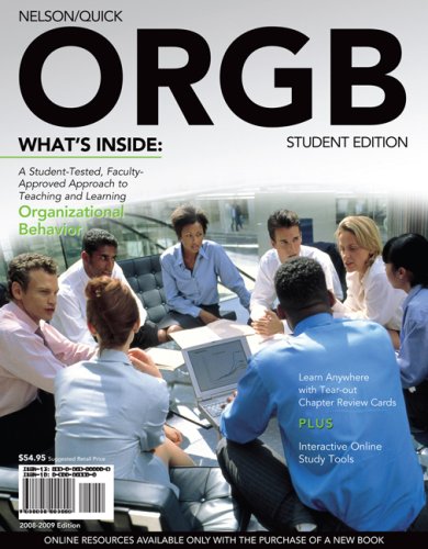 9780324581324: ORGB 2008 Edition