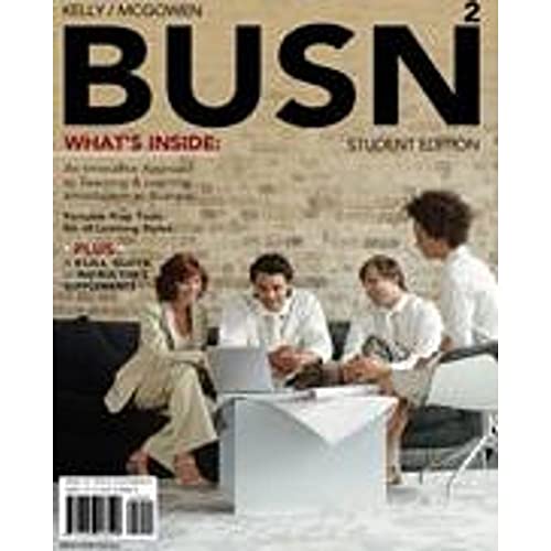 BUSN (with Review Cards and Printed Access Card) (9780324581881) by Kelly, Marcella; McGowen, Jim