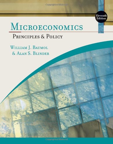Stock image for Microeconomics: Principles and Policy (Available Titles Aplia) for sale by Decluttr