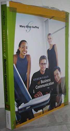 Imagen de archivo de Essentials of Business Communication a la venta por Better World Books