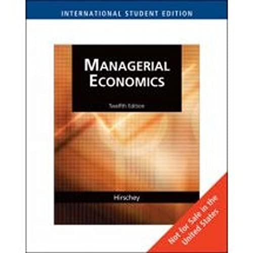 Imagen de archivo de Managerial Economics, International Edition (with InfoApps Printed Access Card) a la venta por AwesomeBooks