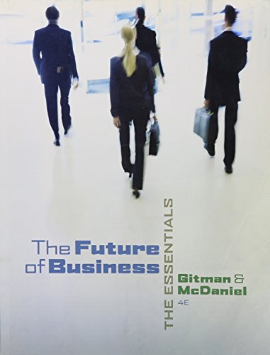 Imagen de archivo de The Future of Business: The Essentials (with Building Your Career Booklet) (Book Only) a la venta por SecondSale