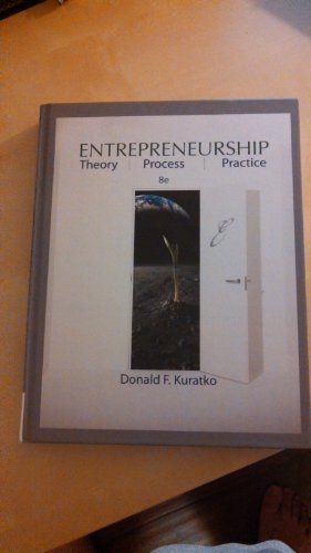 Imagen de archivo de Entrepreneurship: Theory, Process, and Practice a la venta por ThriftBooks-Reno