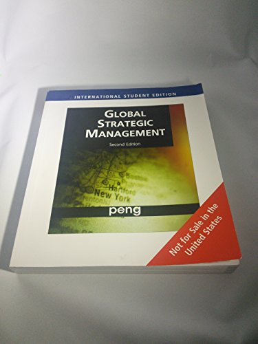 Stock image for Global Strategic Management, International Edition for sale by Greener Books