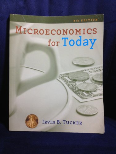 Beispielbild fr Microeconomics for Today zum Verkauf von Better World Books