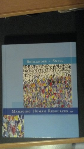 Beispielbild fr Managing Human Resources (Available Titles Aplia) zum Verkauf von Wonder Book