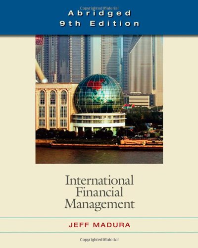 Imagen de archivo de International Financial Management a la venta por Better World Books