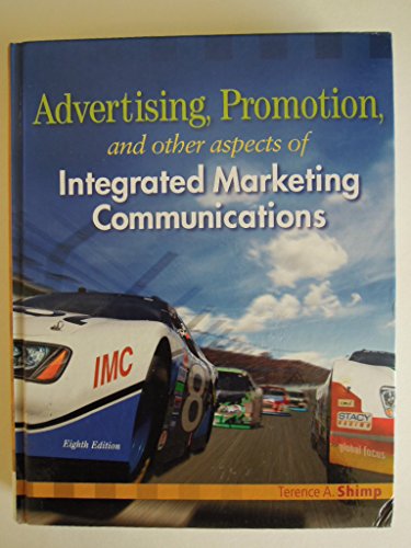 Stock image for Advertising, Promotion, and Other Aspects of Integrated Marketing Communications for sale by Green Street Books