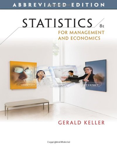 Stock image for Statistics for Management and Economics, Abbreviated Edition (with CD-ROM) (Available Titles Aplia) for sale by HPB-Red