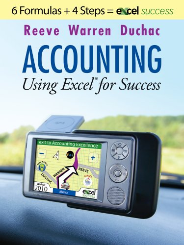 9780324596564: Accounting Using Excel for Success: Using Microsoft Accounting Pro and Excel