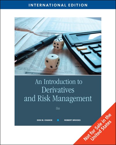 Stock image for An Introduction to Derivatives and Risk Management for sale by Better World Books Ltd