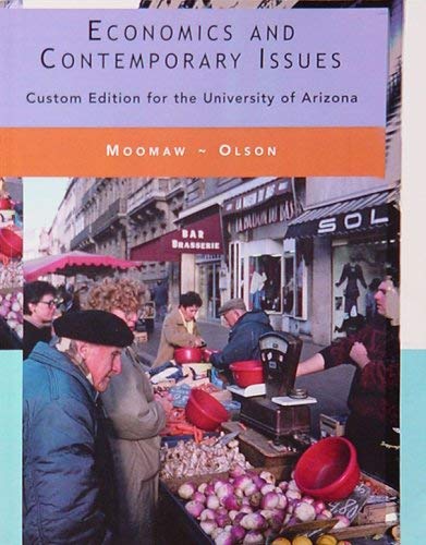 Beispielbild fr Economics and Contemporary Issues zum Verkauf von Wonder Book