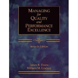 Stock image for Managing for Quality and Performance Excellence for sale by ThriftBooks-Atlanta