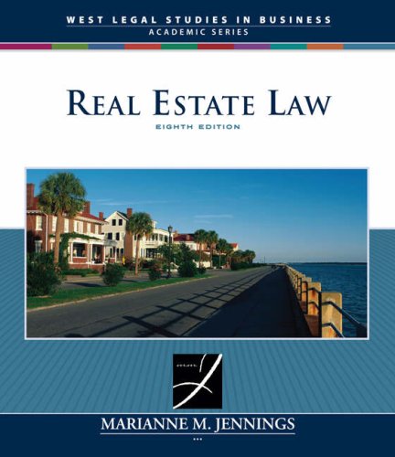 9780324650204: Real Estate Law (West Legal Studies in Business Academic)