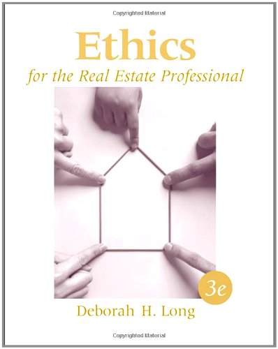 Beispielbild fr Ethics for the Real Estate Professional zum Verkauf von ZBK Books