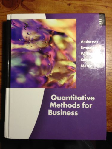 9780324651751: Quantitative Methods for Business (Book Only)