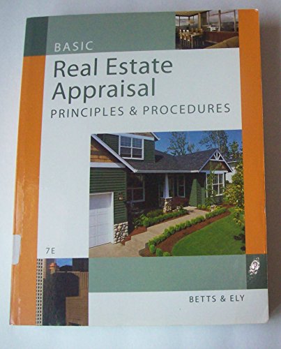 Imagen de archivo de Basic Real Estate Appraisal : Principles and Procedures a la venta por Better World Books