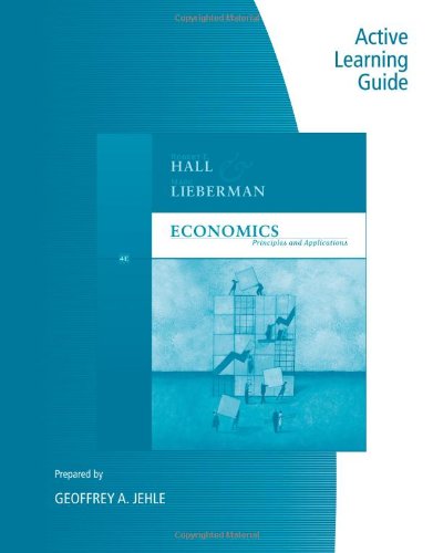 Imagen de archivo de Economics: Active Learning Guide: Principles and Applications a la venta por ThriftBooks-Dallas