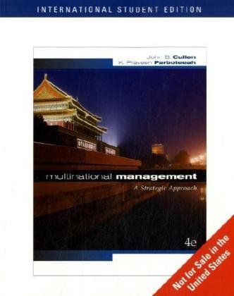 9780324653434: Multinational Management: WITH Map