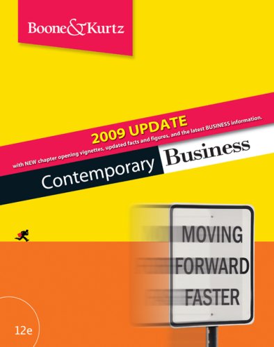9780324653847: Contemporary Business 2009 Update