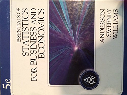 9780324654219: Essentials of Statistics for Business and Economics