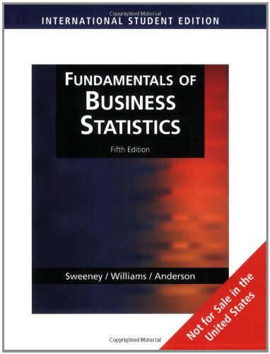 9780324654257: Fundamentals of Business Statistics, International Edition (with CD-ROM)