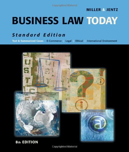 Imagen de archivo de Business Law Today a la venta por Better World Books