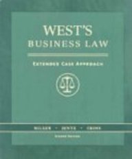 West's Business Law: Extended Case Approach (with 2006 Online Research Guide) (9780324655025) by Miller, Roger LeRoy; Jentz, Gaylord A.; Cross, Frank B.