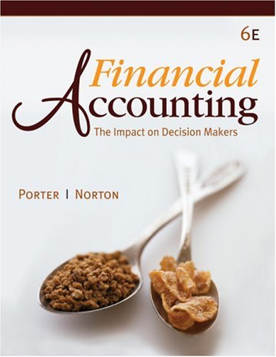 Beispielbild fr Financial Accounting: The Impact on Decision Makers (Available Titles CengageNOW) zum Verkauf von Irish Booksellers