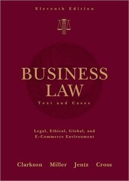 Imagen de archivo de Instructor's Edition, West's Business Law a la venta por ThriftBooks-Dallas