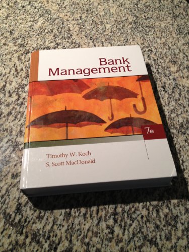 Beispielbild fr Bank Management zum Verkauf von ZBK Books
