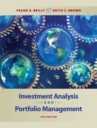 

Investment Analysis and Portfolio Management (with Thomson ONE - Business School Edition)