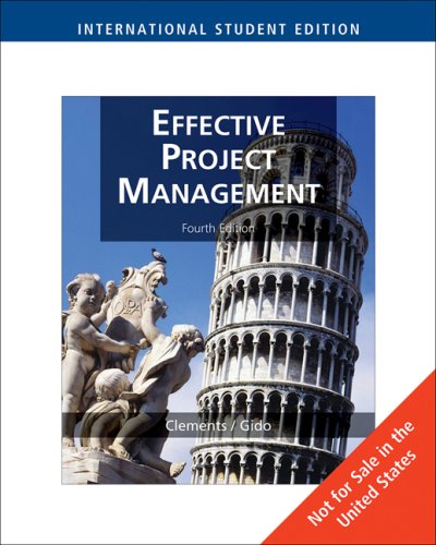 Beispielbild fr Effective Project Management zum Verkauf von Blackwell's