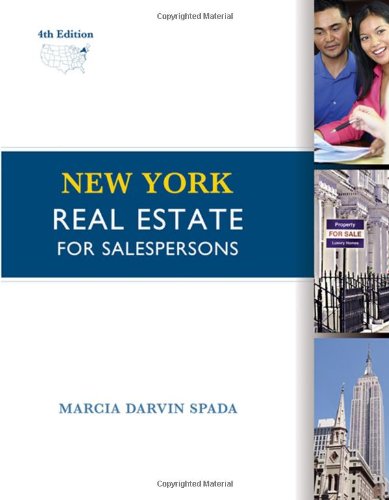 Stock image for New York Real Estate for Salepersons for sale by SecondSale