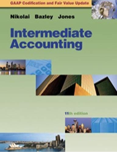 Stock image for Intermediate Accounting for sale by Mispah books