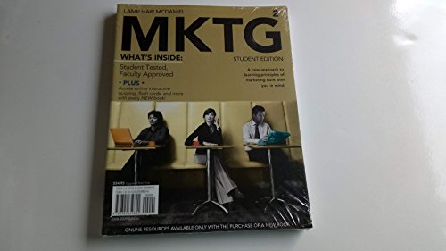 Stock image for MKTG 2.0, 2008 - 2009 Student Edition for sale by BookHolders