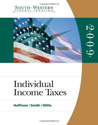Beispielbild fr South-Western Federal Taxation 2009: Individual Income Taxes (with TaxCut Tax Preparation Software CD-ROM) zum Verkauf von SecondSale