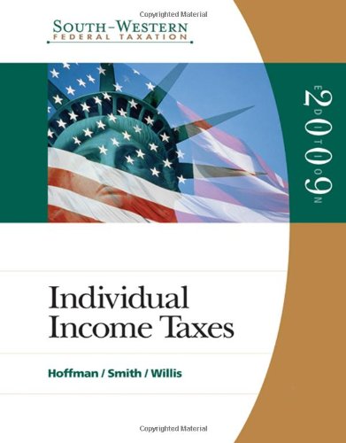 Stock image for South-Western Federal Taxation 2009: Individual Income Taxes (with TaxCut Tax Preparation Software CD-ROM) for sale by SecondSale