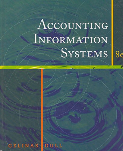 Beispielbild fr Accounting Information Systems zum Verkauf von WorldofBooks