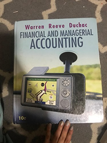 Beispielbild fr Financial and Managerial Accounting zum Verkauf von Better World Books