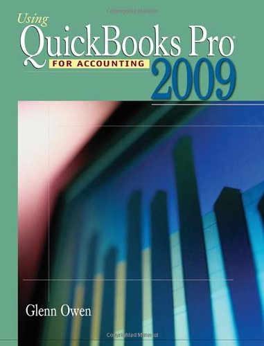 Imagen de archivo de Using QuickBooks Pro 2009 for Accounting [With CDROM] a la venta por ThriftBooks-Atlanta