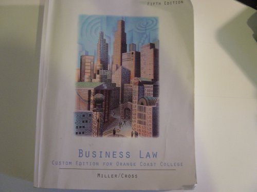 9780324675559: Business Law: Text and Cases