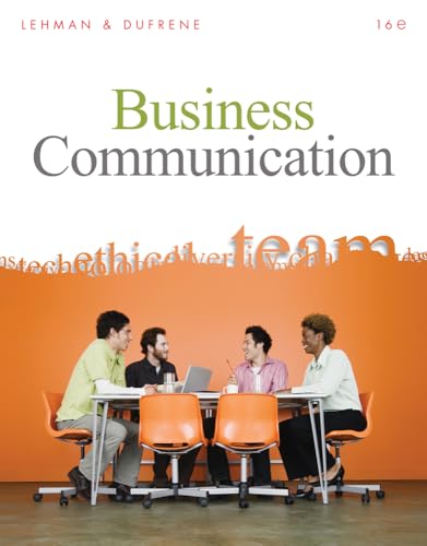 Imagen de archivo de Business Communication (Book Only) a la venta por Campus Bookstore