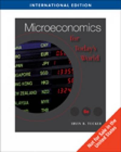 Stock image for Microeconomics for Todays World, International Edition for sale by Reuseabook